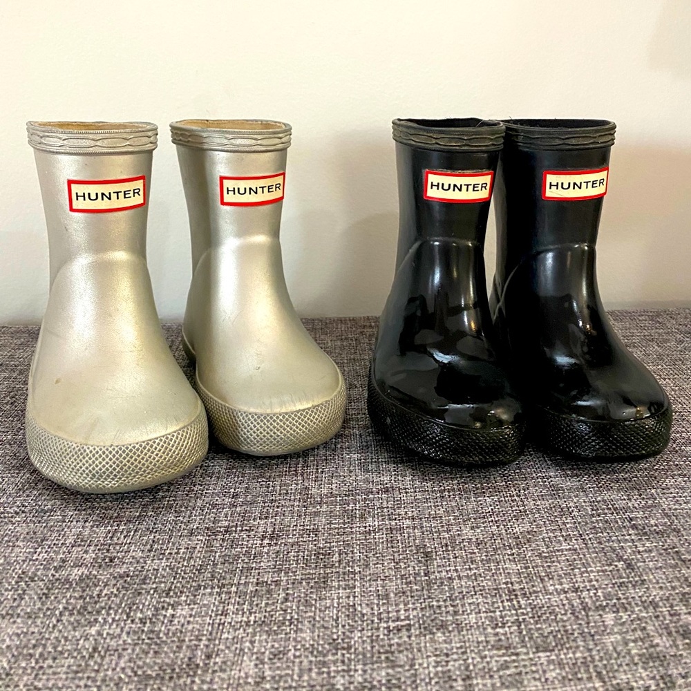 Toddler hunter boot set!